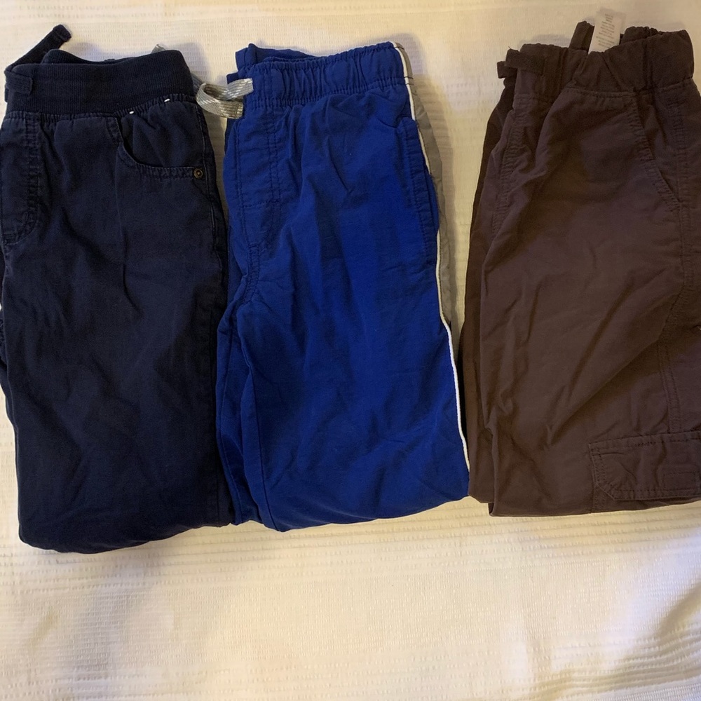 3 pair Gymboree jersey lined Pants